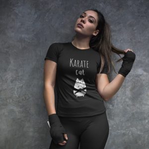 Marškinėliai "Karate Cat"