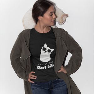 Marškinėliai "Cat Life"